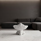Coast-er seashell tray styled on marble in a modern living room