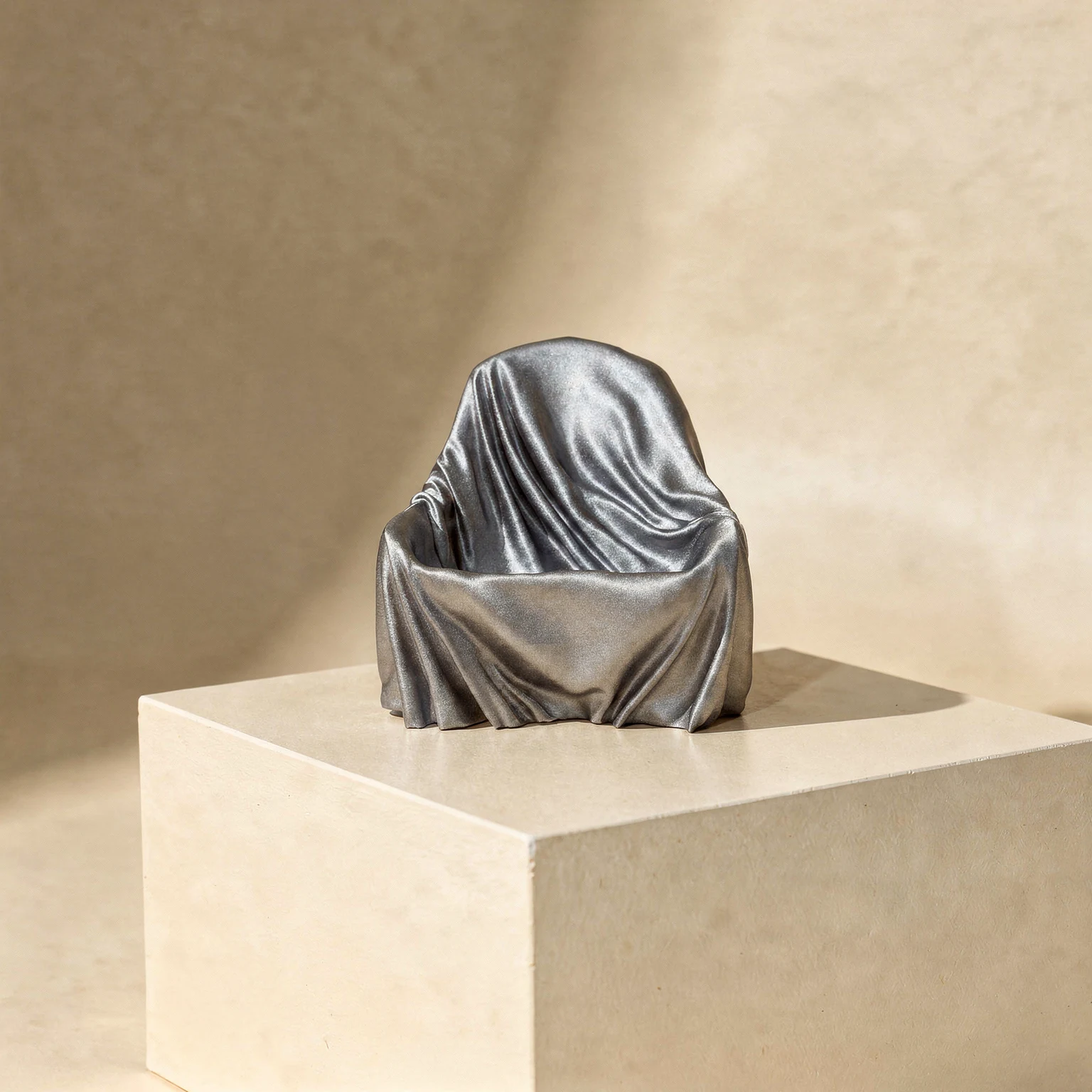 The Silhouette Seat in Silver